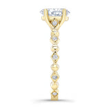 Art Deco Oval Engagement Ring