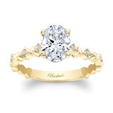 Art Deco Oval Engagement Ring