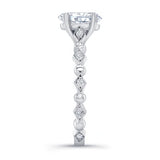 Art Deco Oval Engagement Ring