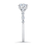 Vintage Style Moissanite Ring