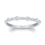 Marquise Diamond Wedding Band
