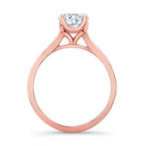 Classic Moissanite Engagement Ring
