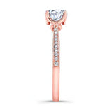 Classic Moissanite Engagement Ring