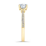 Classic Moissanite Engagement Ring