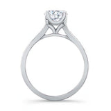 Classic Moissanite Engagement Ring