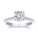Classic Moissanite Engagement Ring