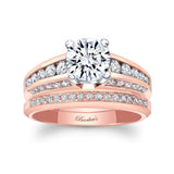 Channel Set Wedding Ring Set