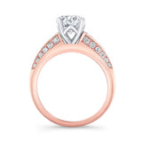 Channel Set Wedding Ring Set