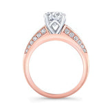Channel Set Wedding Ring Set