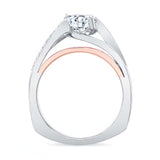 Pave Moissanite Ring