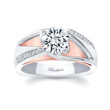 Pave Moissanite Ring