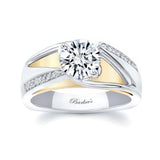 Pave Moissanite Ring