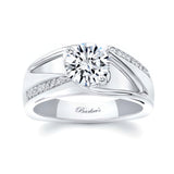 Pave Moissanite Ring