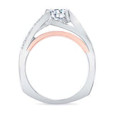 3 Row Moissanite Ring