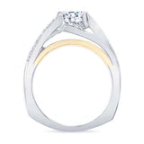 3 Row Diamond Ring