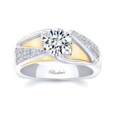 3 Row Moissanite Ring