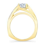 3 Row Diamond Ring