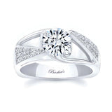 3 Row Diamond Ring