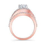 Floating Halo Bridal Set