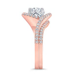 Floating Halo Bridal Set
