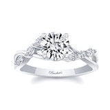 Moissanite Marquise Accent Ring