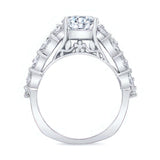 Three Row Diamond Ring