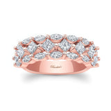 Princess Cut Diamond Wedding Band