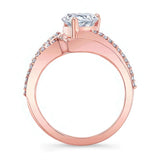 Split Shank Pear Lab Grown Diamond Bridal Set
