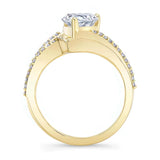 Split Shank Pear Lab Grown Diamond Bridal Set