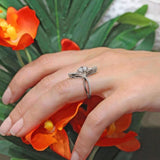 Unusual Round Diamond Ring