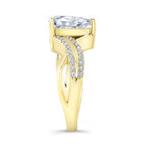 Lab Grown Diamond Teardrop Ring