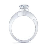 Lab Grown Diamond Teardrop Ring