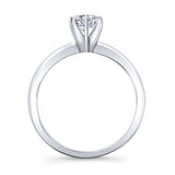 Six Prong Solitaire Engagement Ring