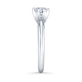Six Prong Solitaire Engagement Ring