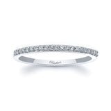 Thin Stackable Diamond Band