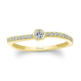 Ava Curved Diamond Promise Ring