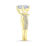 Pear Shaped Twist Bridal Set