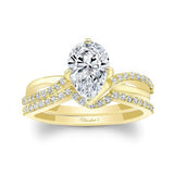 Pear Shaped Twist Bridal Set