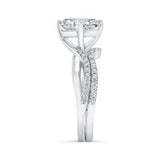 Pear Shaped Twist Bridal Set