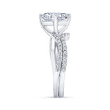 Pear Shaped Twist Bridal Set
