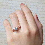 Split Shank Engagement Ring