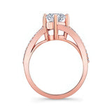 Split Shank Engagement Ring