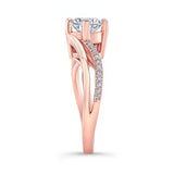 Split Shank Engagement Ring