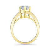 Split Shank Engagement Ring