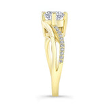 Split Shank Engagement Ring