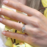 Split Shank Engagement Ring