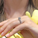 Split Shank Engagement Ring