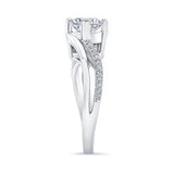 Split Shank Engagement Ring