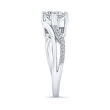 Split Shank Engagement Ring