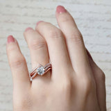 Split Shank Wedding Set